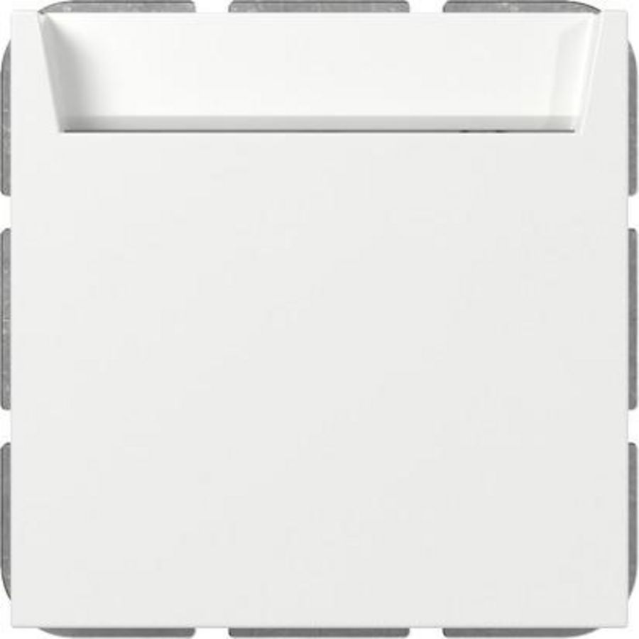Hotel-Card maakc. + N-klem System 55 zuiver wit