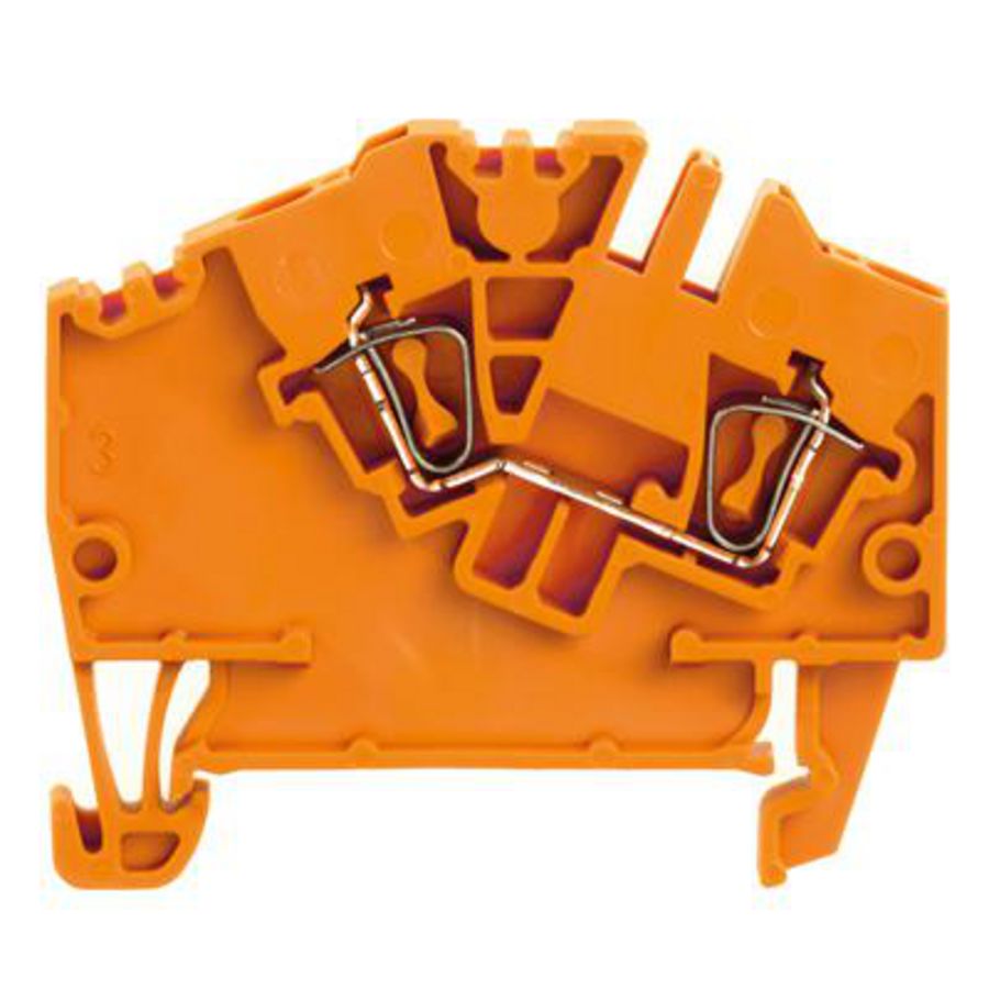 Doorvoerklem oranje 2.5mm2 1772080000 VVE=100