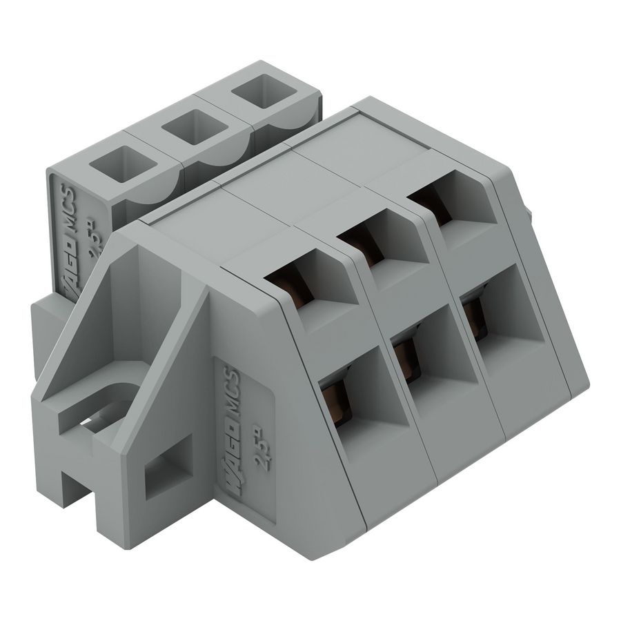 1-draads FE steker HA 2,5mm² grijs 731-503/031-000 VVE=50