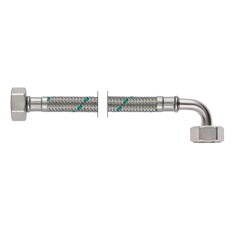 Flexibele slang DN 10 BINXBIN haaks 3/4X3/4 66876050