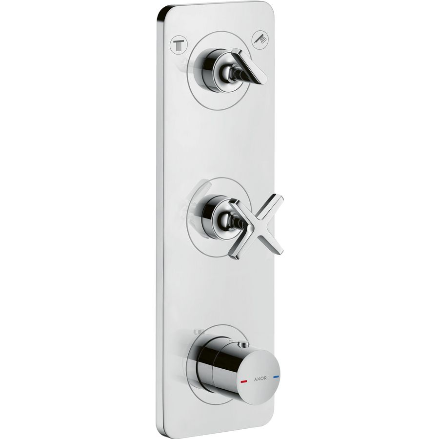 Afbouwdeel AXOR Citterio E thermostaatmodule 38x12 2 functies chroom