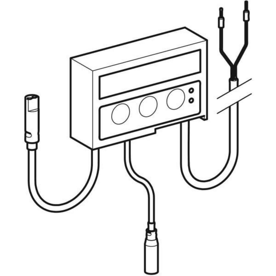 Besturingsmodule voor uri.stuursysteem netvoeding