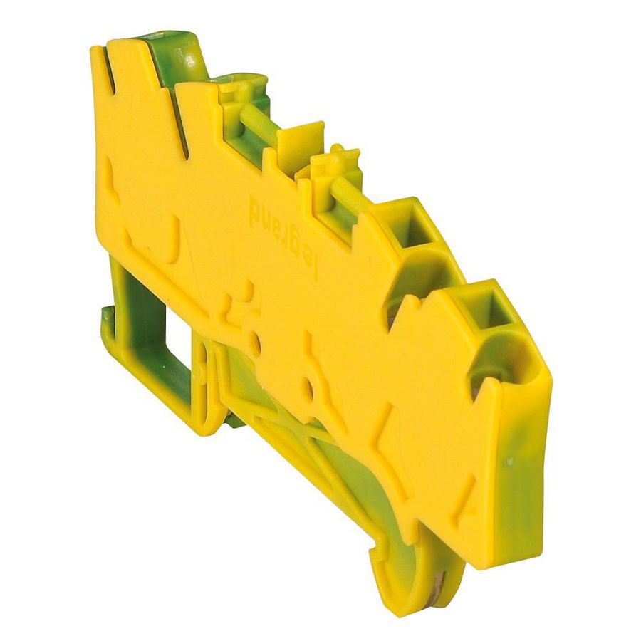 Steekklem groen/geel 6mm 4-polig 4mm² Viking 3 VVE=30
