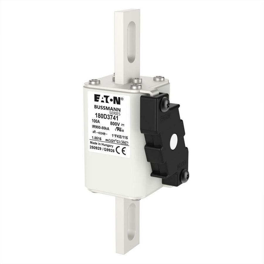 Fuse-link high speed 100A 800 Vdc 100 kA 115x58x45 body 1  T