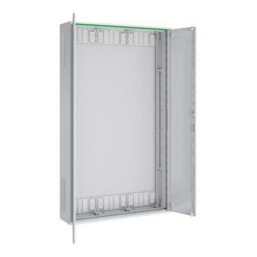 Metalen wandbehuizing B800xH1400xD210mm IP44 klasse II