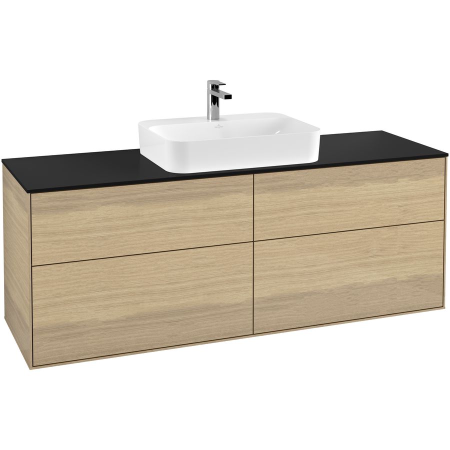 Wastafelonderkast Finion 1600x603x501mm Oak Veneer G44200PC