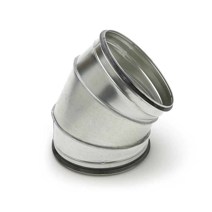 Segmentbocht 45° RB diam. 224mm R=1xd vv KEN-LOK