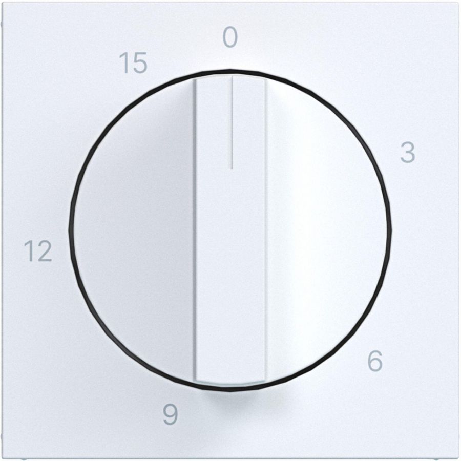 Centr.pl. voor mechanische tijdschakelklok 0-15 min. A.x/C.x