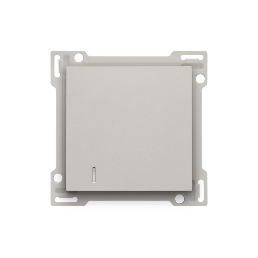 Afwerkingsset voor hotelkaartschakelaar light grey