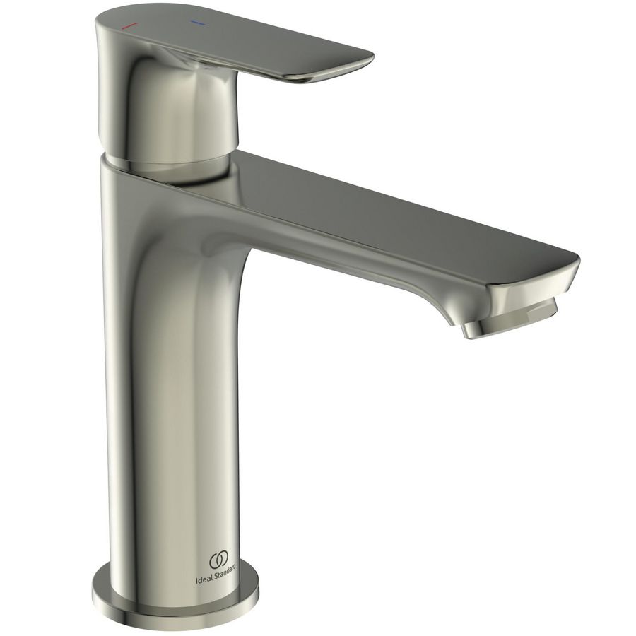 Connect Air wastafelmengkraan grande zonder waste blues silver storm (rvs look)