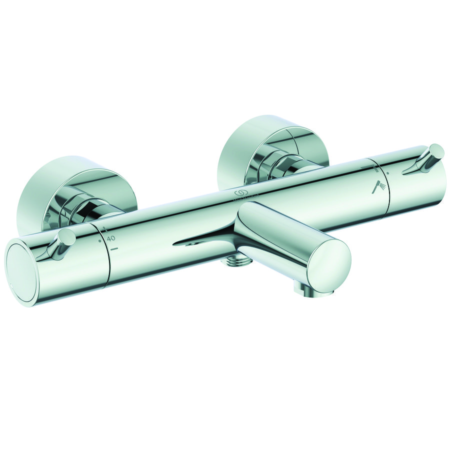 t125 bad/douchethermostaat met pengrepen chroom A7588AA