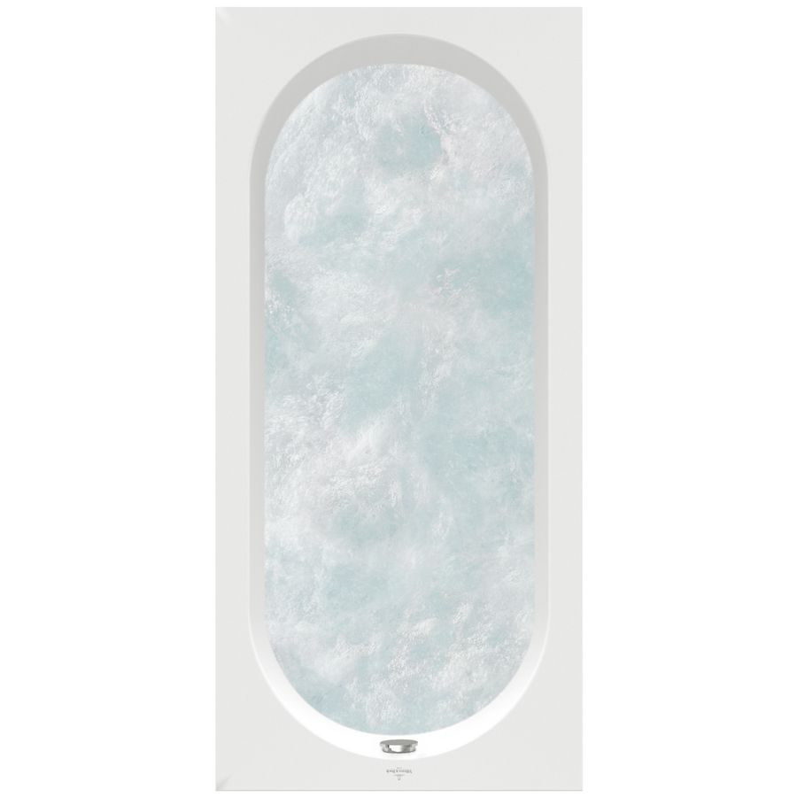Bad 4-H Oberon m/ Airpool-C 170x70cm A-wit pos.1WT
