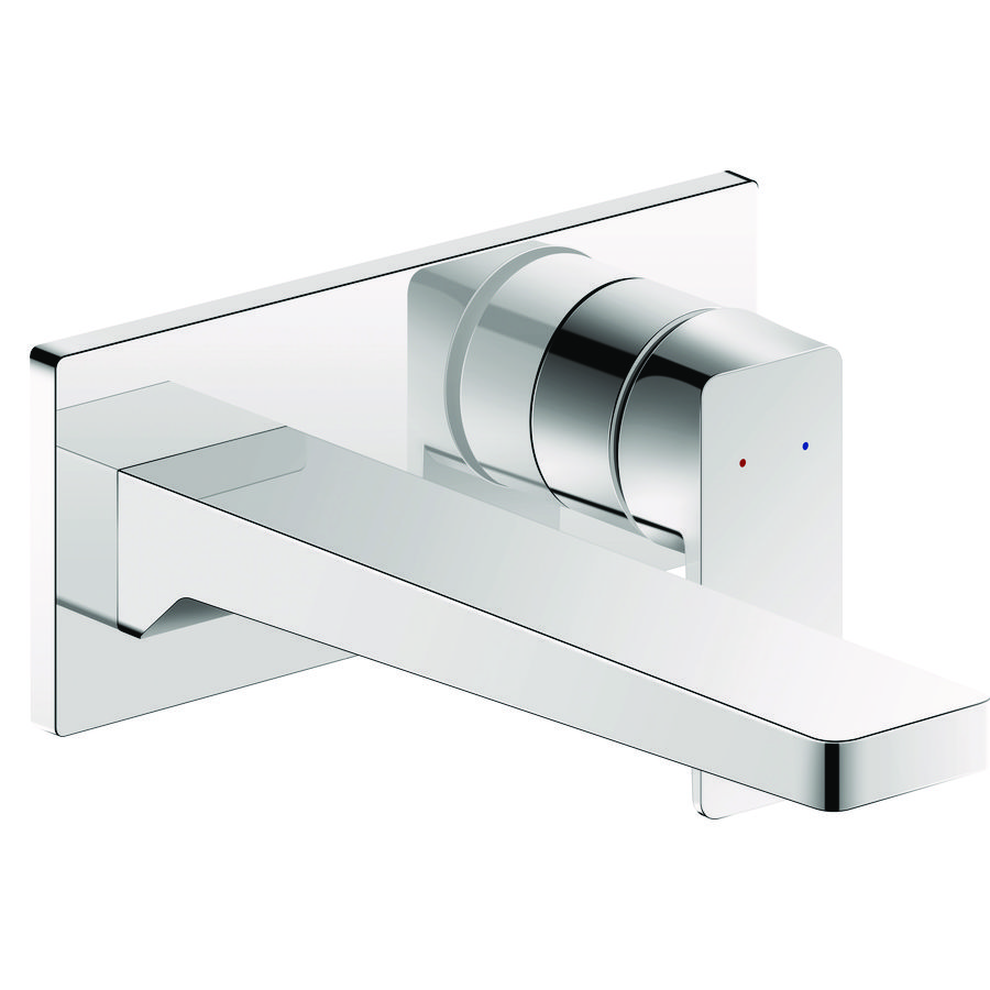 Manhattan 1-hendel wastafelmengkraan chroom 170x205x100mm