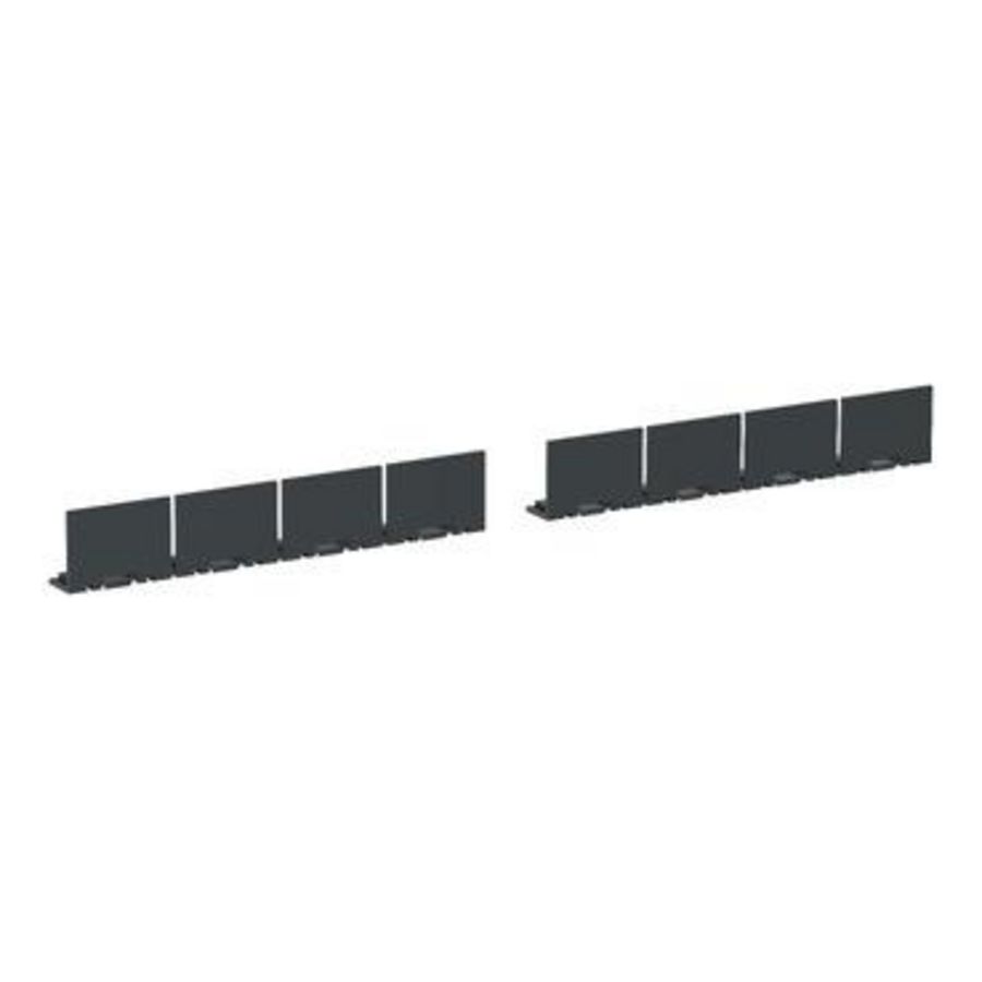 Klemmenafdekking LC1G115-800 4P koppeling montage TeSys Giga