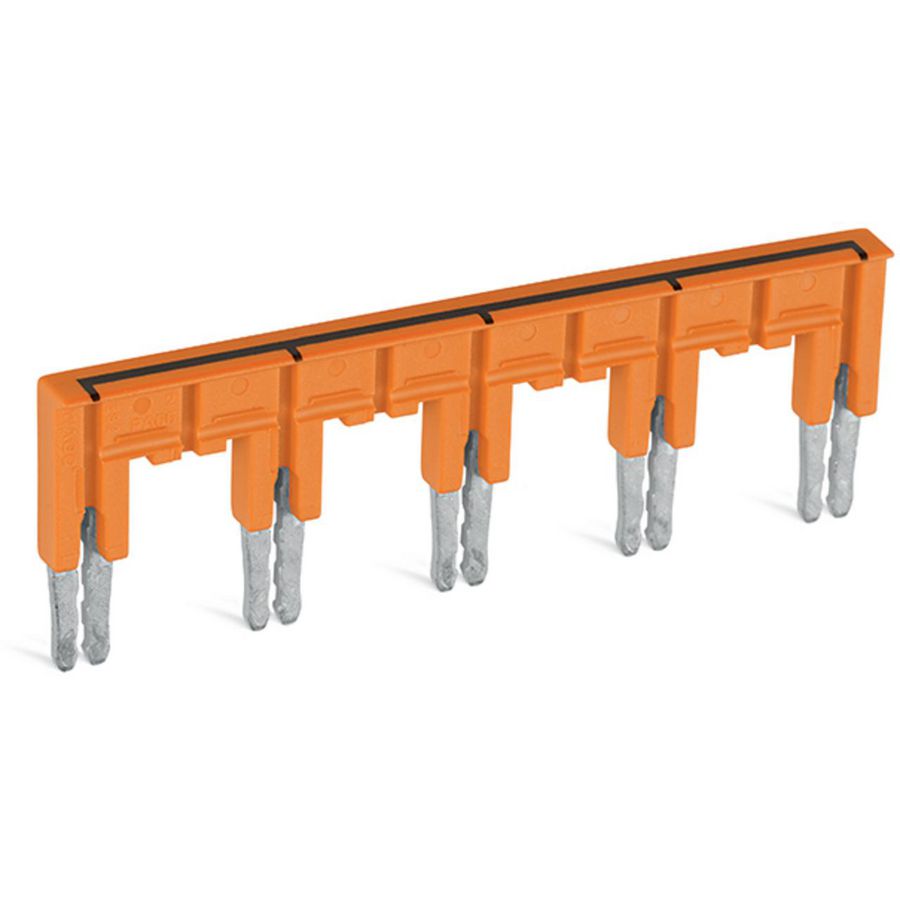 Brug geisoleerd oranje 282-439/011-000 VVE=10