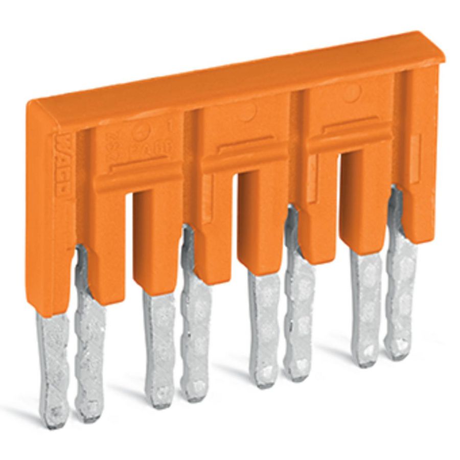 Brug 4-voudig geisoleerd oranje 282-434 VVE=10