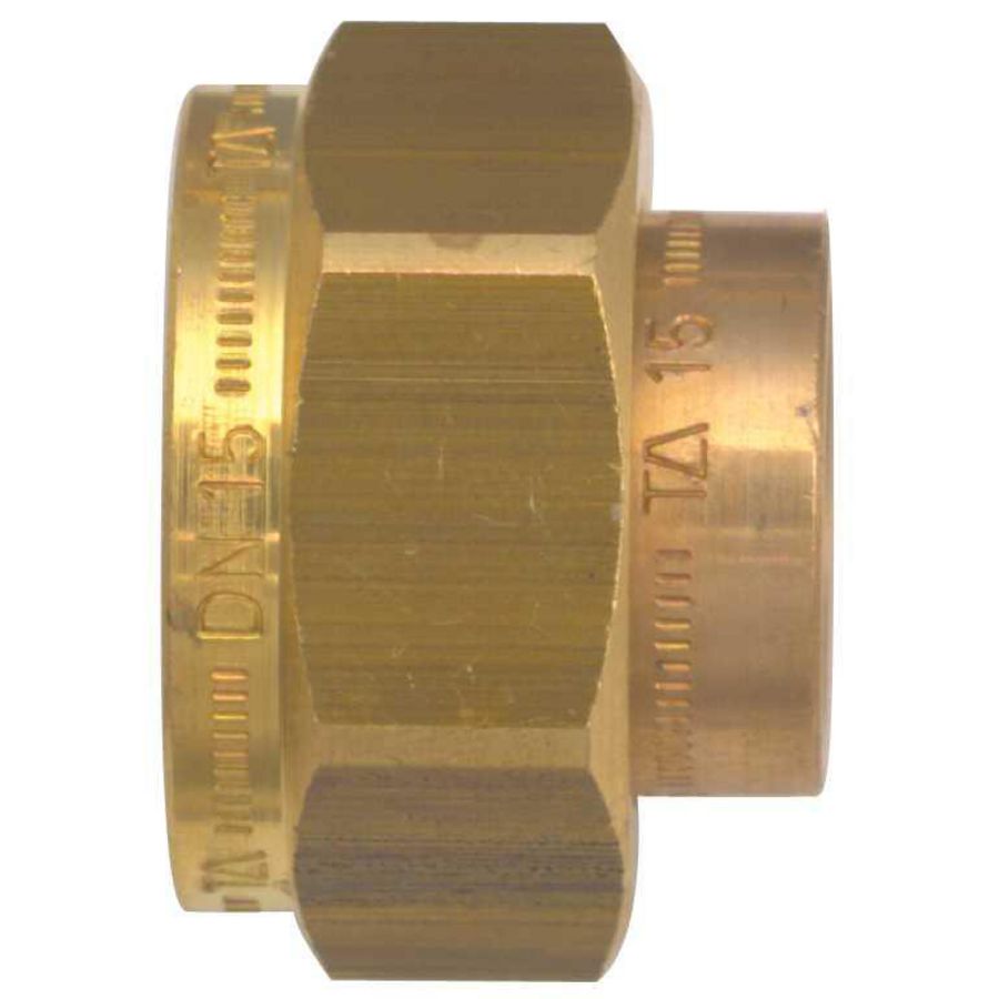 Soldeerkoppeling DN10 G1/2" x 12mm loslopende moer