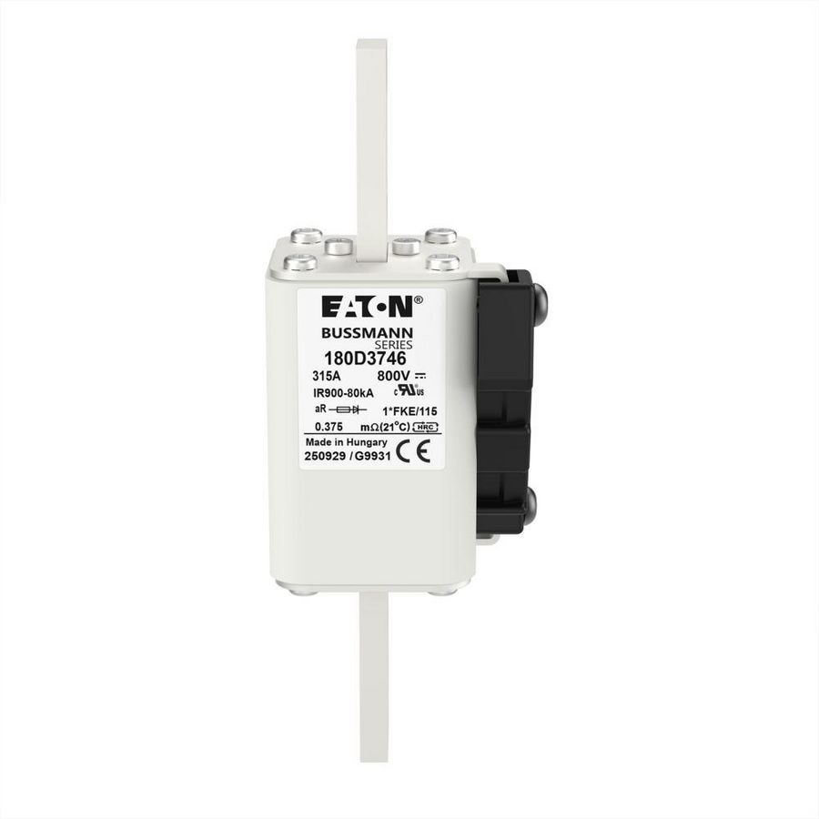 Fuse-link high speed 315A 800 Vdc 100 kA 115x58x45 body 1  T