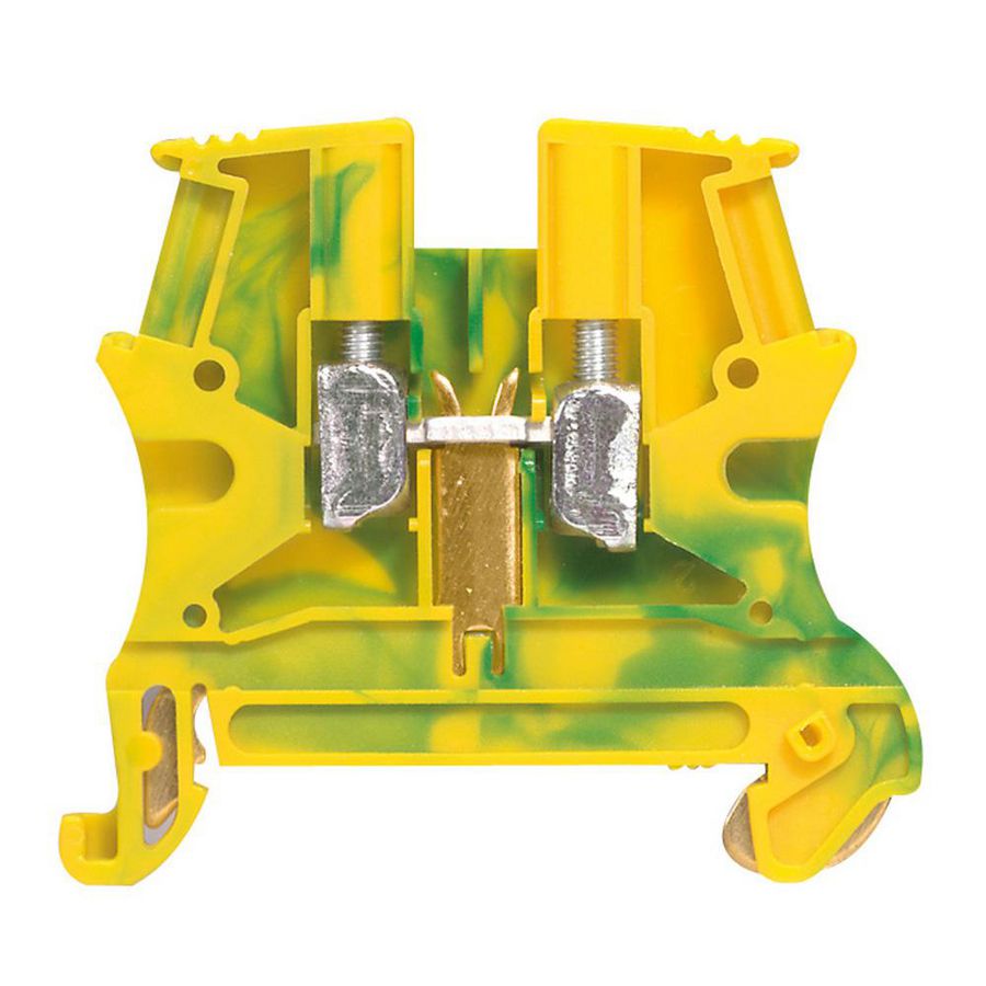 Rijgklem groen/geel 2,5mm² Viking 3 VVE=60