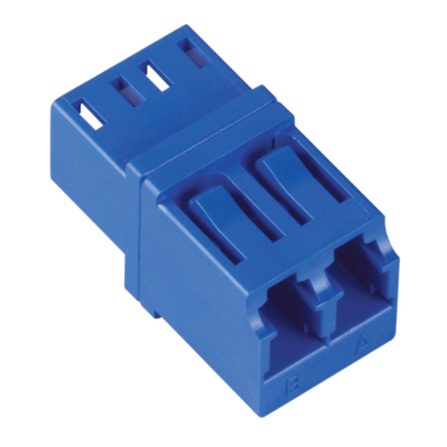 LC ADAPTOR duplex SINGLE MODE CERAMIC-SLEEVE