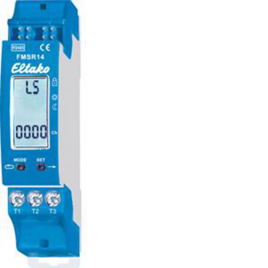 DIN-rail EnOcean RS485-bus 14-serie 5-kanaals Multif.