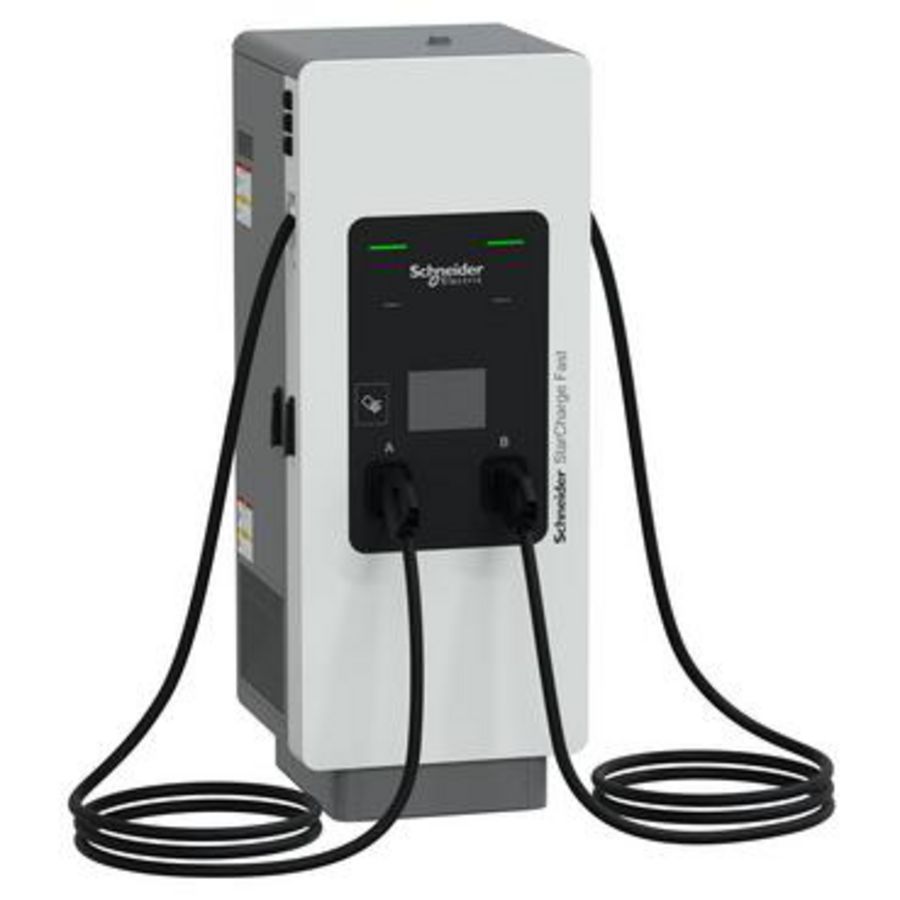 Schneider StarCharge Fast DC 320kW snellaadstation met 2 CCS
