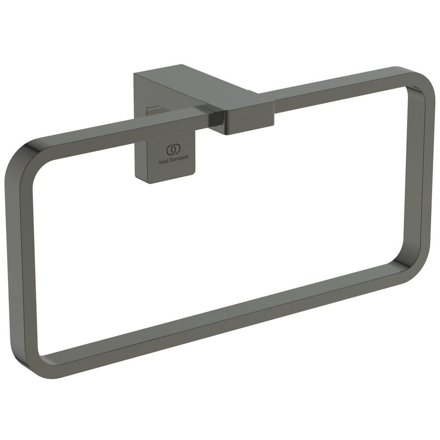 conca handdoekring rechthoekig magnetic grey (grijs) T4502A5