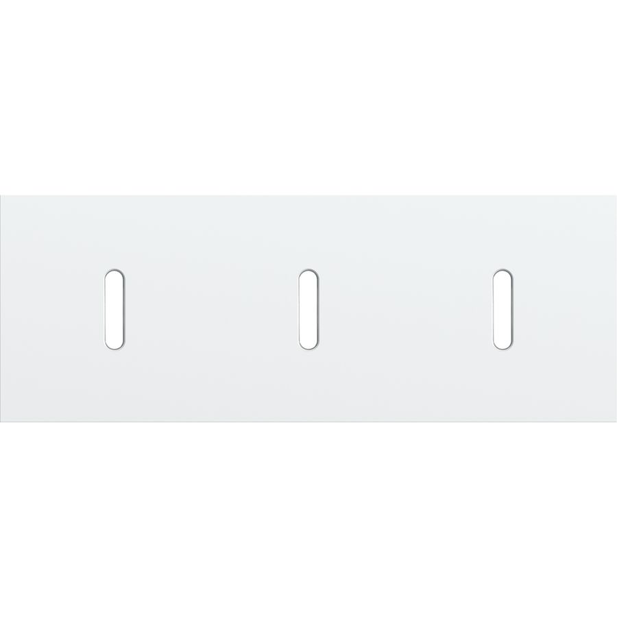 Afdekplaat 3-voud horiz. 71mm centerafst. 154-56701