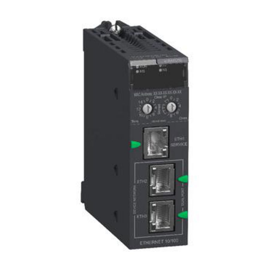 EIO Drop adapter met Ethernet backplane Modicon X80,