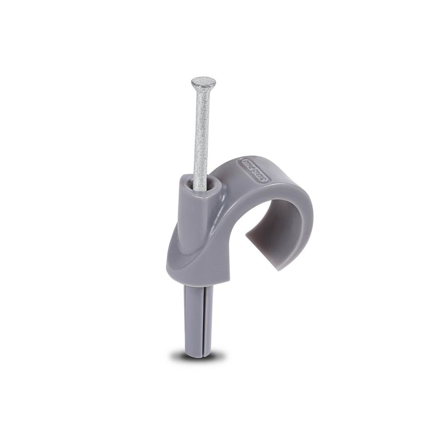 Doos a 100st. Plugclip nagel 16/19mm grijs