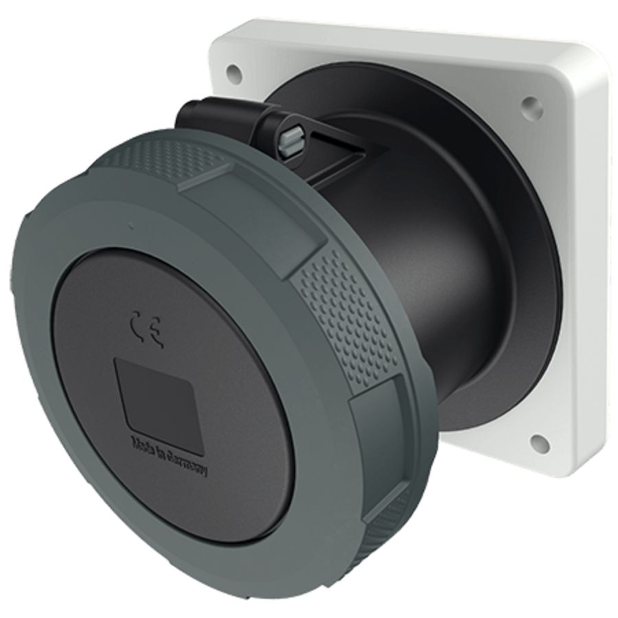 Inbouwwandcontactdoos 125A 5-polig  7H 500V IP67