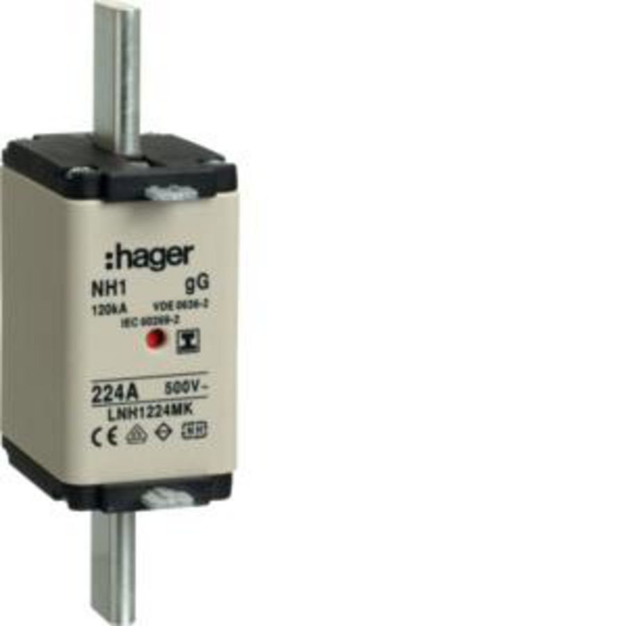Mespatroon NH1 224 A 500 V gG combimelder geisoleerd VVE=3