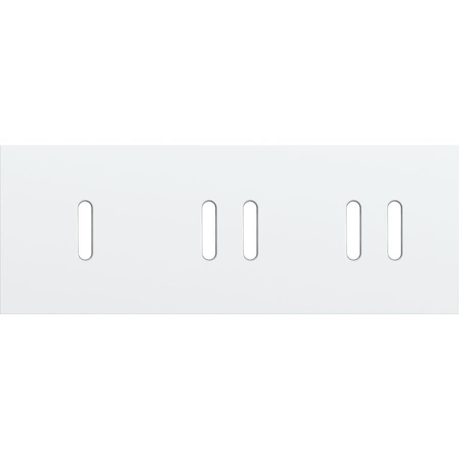 Afdekplaat 3-voud horiz. 71mm centerafst. 154-56703