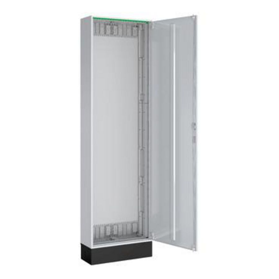 Metalen vloerstaande beh. B550xH1980xD210mm IP44 klasse II