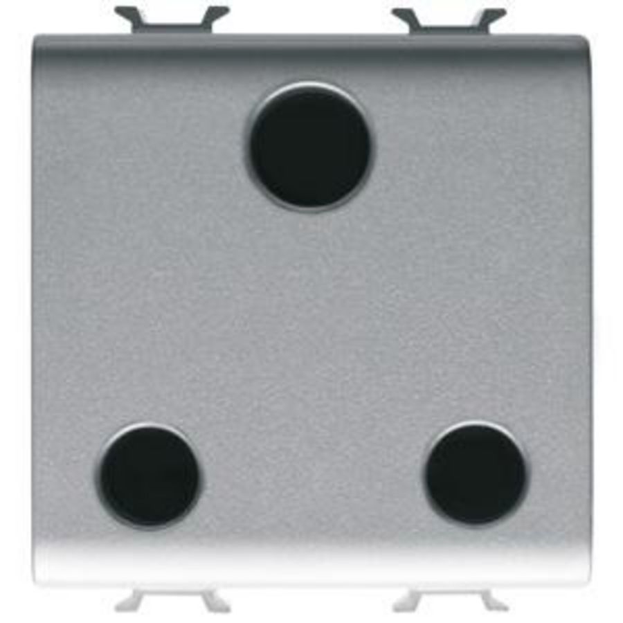 BRITISH STANDARD SOCKET-OUTLET 250V ac-2P+E 15A-2 GANG VVE=6