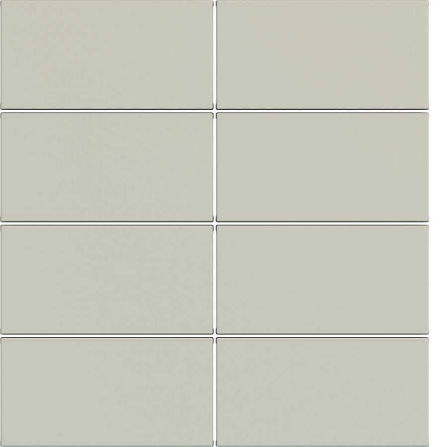 Afdekking KNX taster 8-voudig A.x/C.x pebble mat