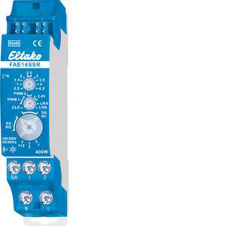 DIN-rail EnOcean RS485-bus 14-serie 2-kanaals geruisloze