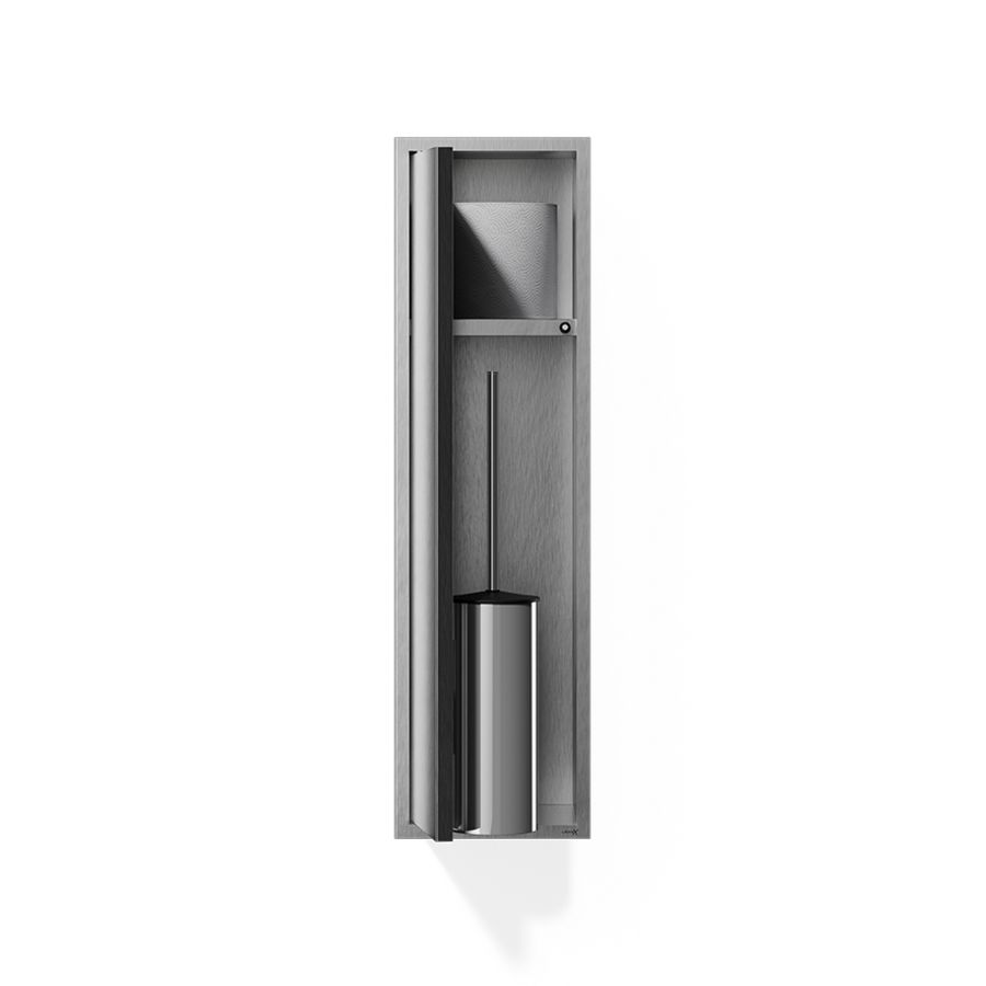 Closed CL6 closetborstelgarnituur RVS