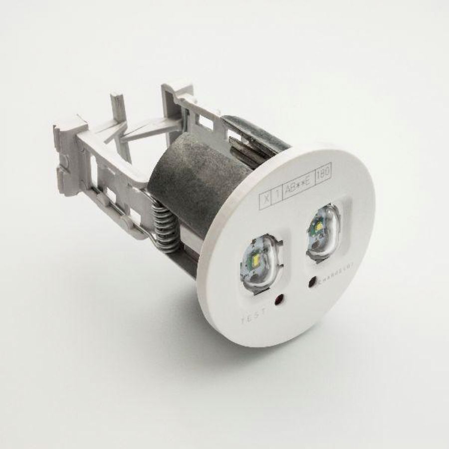 Armatuur VIALED inbouw 3h NP 220lm 3,4W DALI