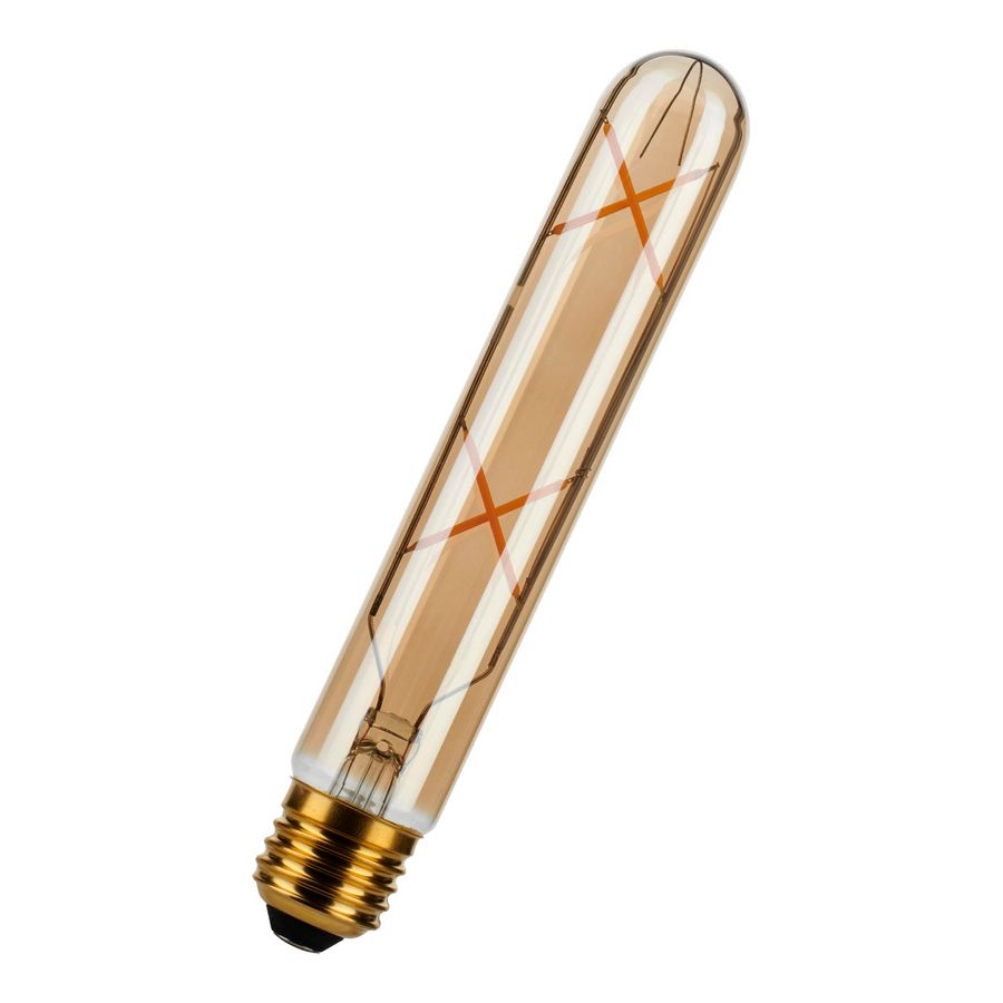 LED-lamp T30 Cross FIL E27 DIM 4W 32W 350lm 819 goud