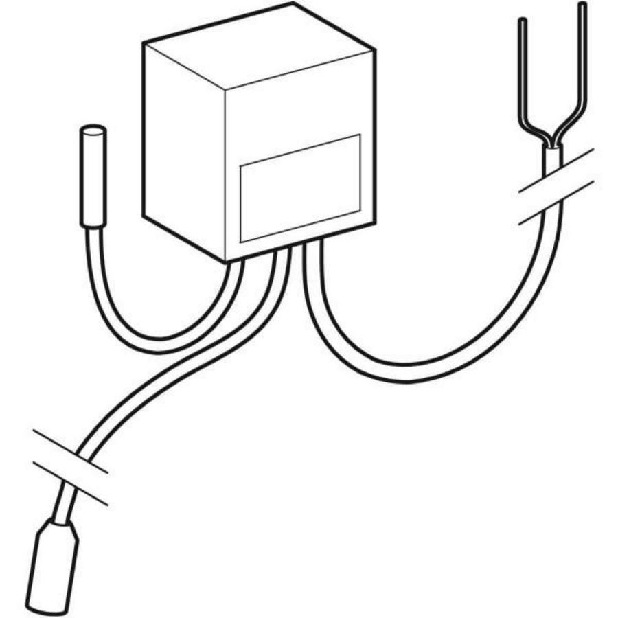 bedieningsmodule voor urinoirregeling, netvoed 599084000