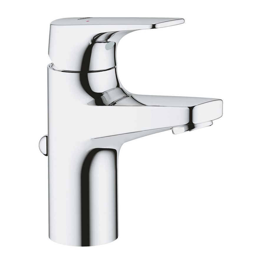 Bauflow S-size wastafelmengkraan chroom incl. waste