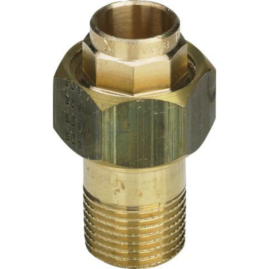 3 Del. Koppeling 15x3/8 brons/blank 94341G-115883 VVE=10