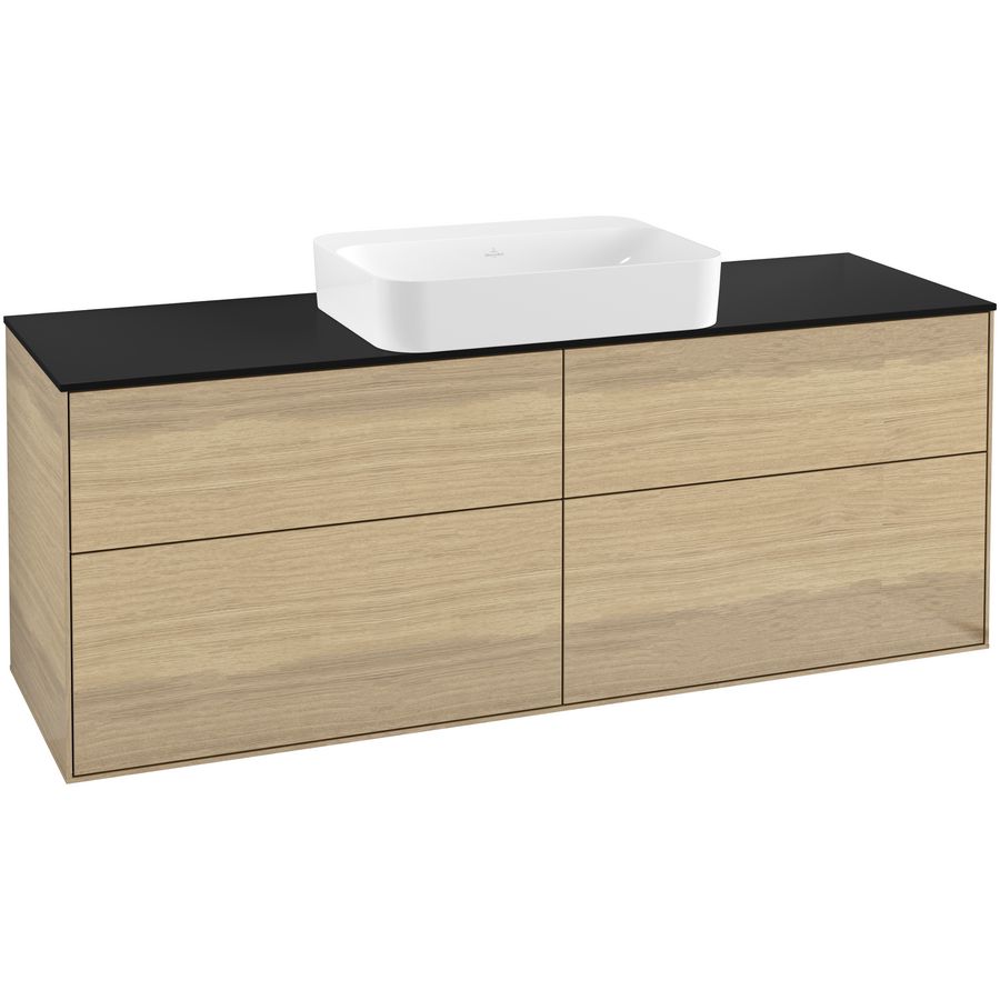 Wastafelonderkast Finion 1600x603x501mm Oak Veneer G73200PC