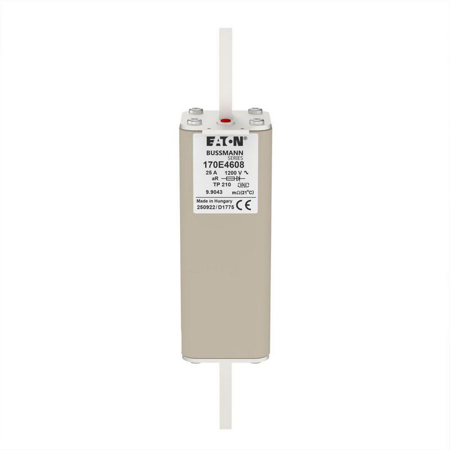 Zekering hoge snelheid 25A AC 1200V compact 1 43x43x19 VVE=3