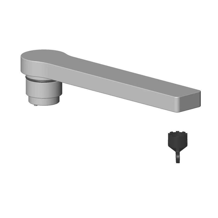 Uitloop 290x205x90mm chr 90119600300-00