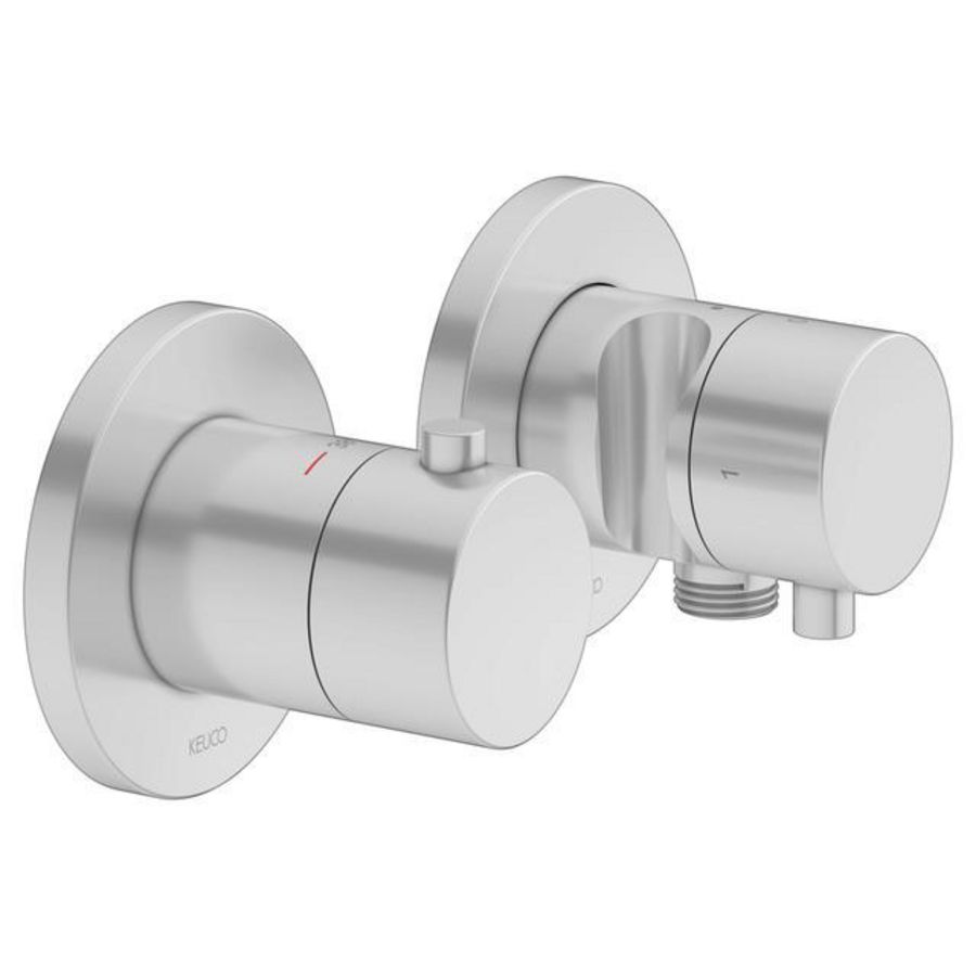 Set thermostaatkraan inbouw 2-weg slangaansluit.