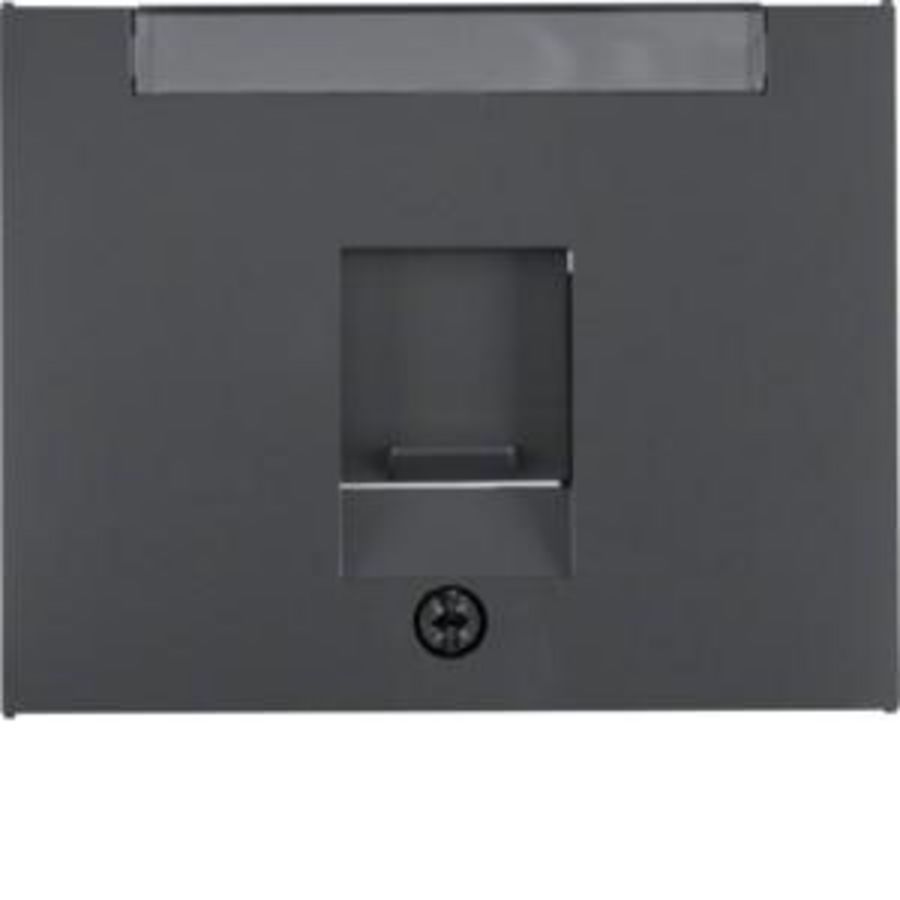 Centraaldoos RJ-datacontactd. 1v berker K.1/K.5 antraciet