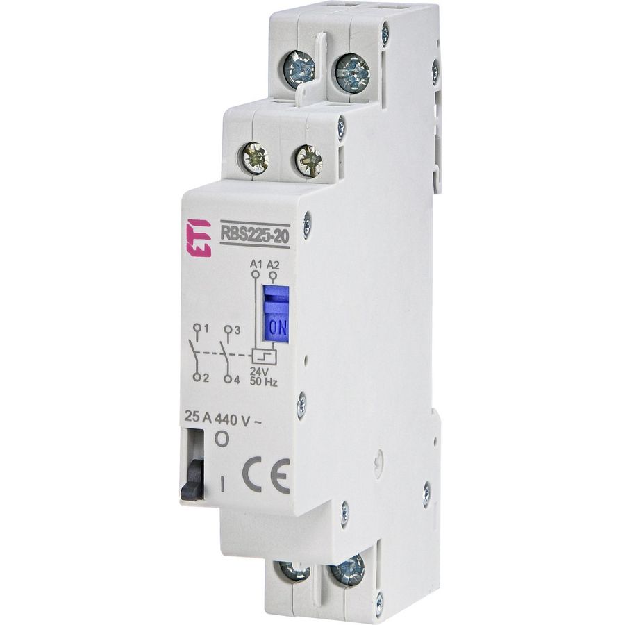 Impuls relais 2M 25A RBS225 24VAC