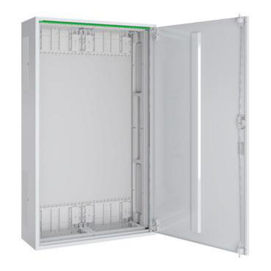 Metalen wandbehuizing B550xH950xD210mm IP44 klasse II d